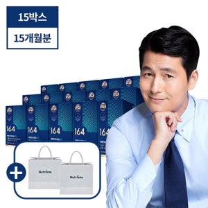 뉴트리원 정우성 루테인지아잔틴164 GR 15박스(15개월분)+쇼핑백2장 TV상품
