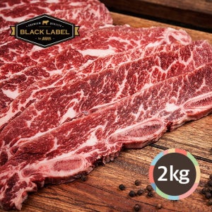 올박스 블랙라벨 김나운의 프리미엄 미국산 LA꽃갈비 원육 2kg
