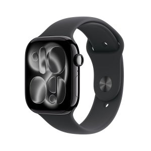 [롯데백화점] Apple [택배 발송] 애플워치11 셀룰러 46mm 제트 블랙 알루미늄, 블랙 스포츠 밴드 LE1220171120