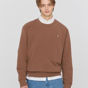 피즈 25FW HAZZYS PHIZ 기모 맨투맨 SPTS5F101W2