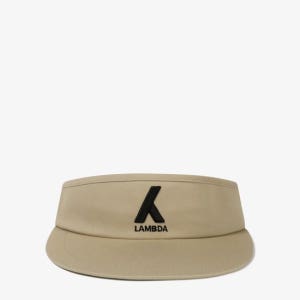 [LAMBDA]람다 투어 바이저 베이지 52912 골프모자 썬캡 남녀공용 BEIGE 52912