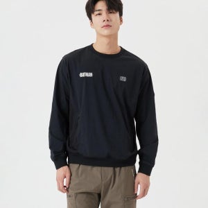 [골든베어] (M)(GOLDEN BEAR X BATMAN) 메쉬 배색 우븐 스? 셔츠 G4TAW25011BKX