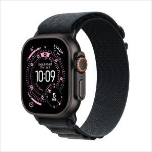 [롯데백화점] Apple [매장 픽업] 애플워치 울트라 3 49mm 블랙 티타늄, 블랙 알파인 루프 LE1220166945