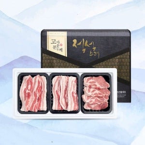 추석선물세트 돼지고기 한돈 선물세트 3호 1.5kg 삼겹살 목살 명절선물