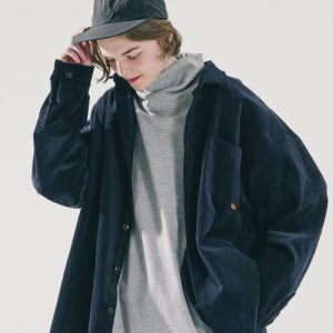 [더블유브이프로젝트] 프레첼 코듀로이 셔츠 네이비 JJLS7525 2177372