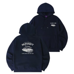 [뉴해빗] N/H CLASSIC CARS 오버핏 기모 후드_네이비 (SOH4-4NH1209) m1037_1171554