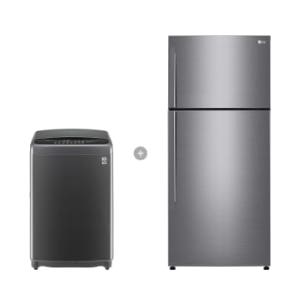 LG 통돌이 세탁기 + LG 일반냉장고 R6M2-B5S3