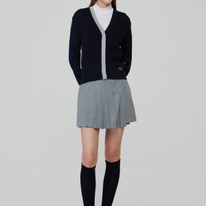 보스골프 언발란스 플리츠 스커트 WOMAN MEDIUM GREY