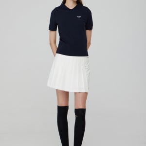 보스골프 언발란스 플리츠 스커트 WOMAN WHITE