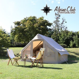 스위스알파인클럽 아틀라스 하우스 면혼방 에어 장박 텐트 이노뷰