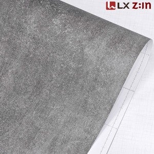 프리미엄 대리석 거친콘크리트 (BE011) LG LX하우시스 시트지 인테리어필름 현관문 벽 상판 방수