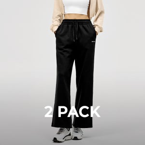 [2PACK] 파인코튼 와이드 팬츠