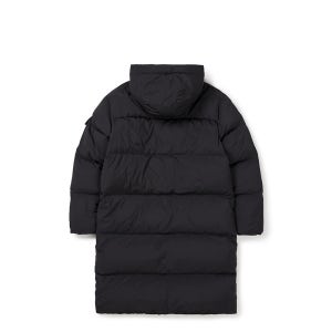 [스노우피크 어패럴] 퀼팅 롱 다운 자켓 Black (S24WUFDJ08)