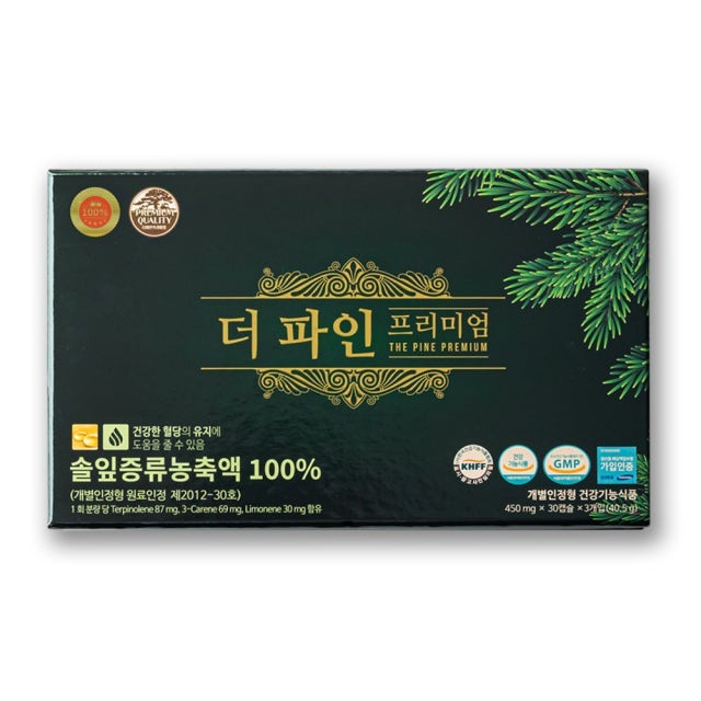 더파인프리미엄 더 파인 프리미엄 450mg x 90캡슐, 1개