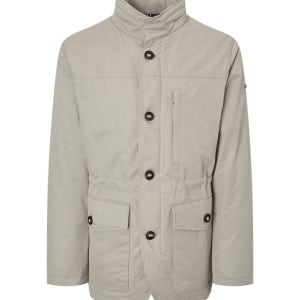 [헤지스 남성] [TECH DOWN] 라이트베이지 화섬 다운 자켓 HZJU5D471I1