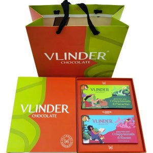 [크레펀스토어] [블린더 Vlinder set] 오리지날 두바이 초콜릿 Full 사이즈 (240g) - 1 연인, 추석, 디저트 선물 세트_CF1~6