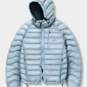 [디미트리블랙] VLAD 라이트 쉘 경량 다운 자켓_후디드 스카이 블루 VBE7HH02BL