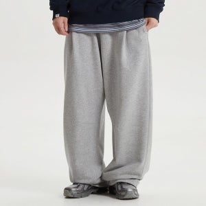 [뉴발란스] NBMLG11003 / UNI 에센셜 클래식 기모 사이드턱 오버와이드 팬츠 (M/GRAY)