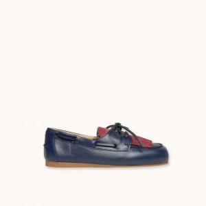 타이니코튼 네이비 보트 슈즈 AW25-688107_P018AW25688107