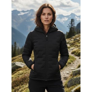 [마운티아]   여성 라크 경량패딩 다운자켓 블랙 1MQJDW1501