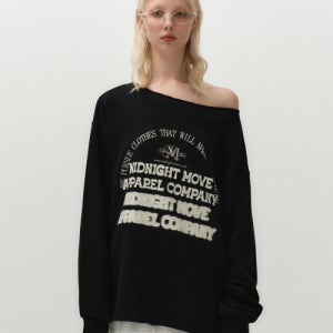 [미드나잇 무브] ov off shoulder mtm [black] 24fw41