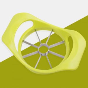 키친의정석 그린 사과커터기 1개 커팅도구 사과커터 사과컷팅기 사과씨빼기 과일커터
