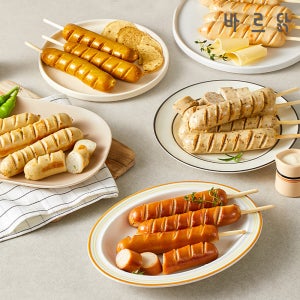 바르닭 닭가슴살 후랑크꼬치 5종혼합 20팩