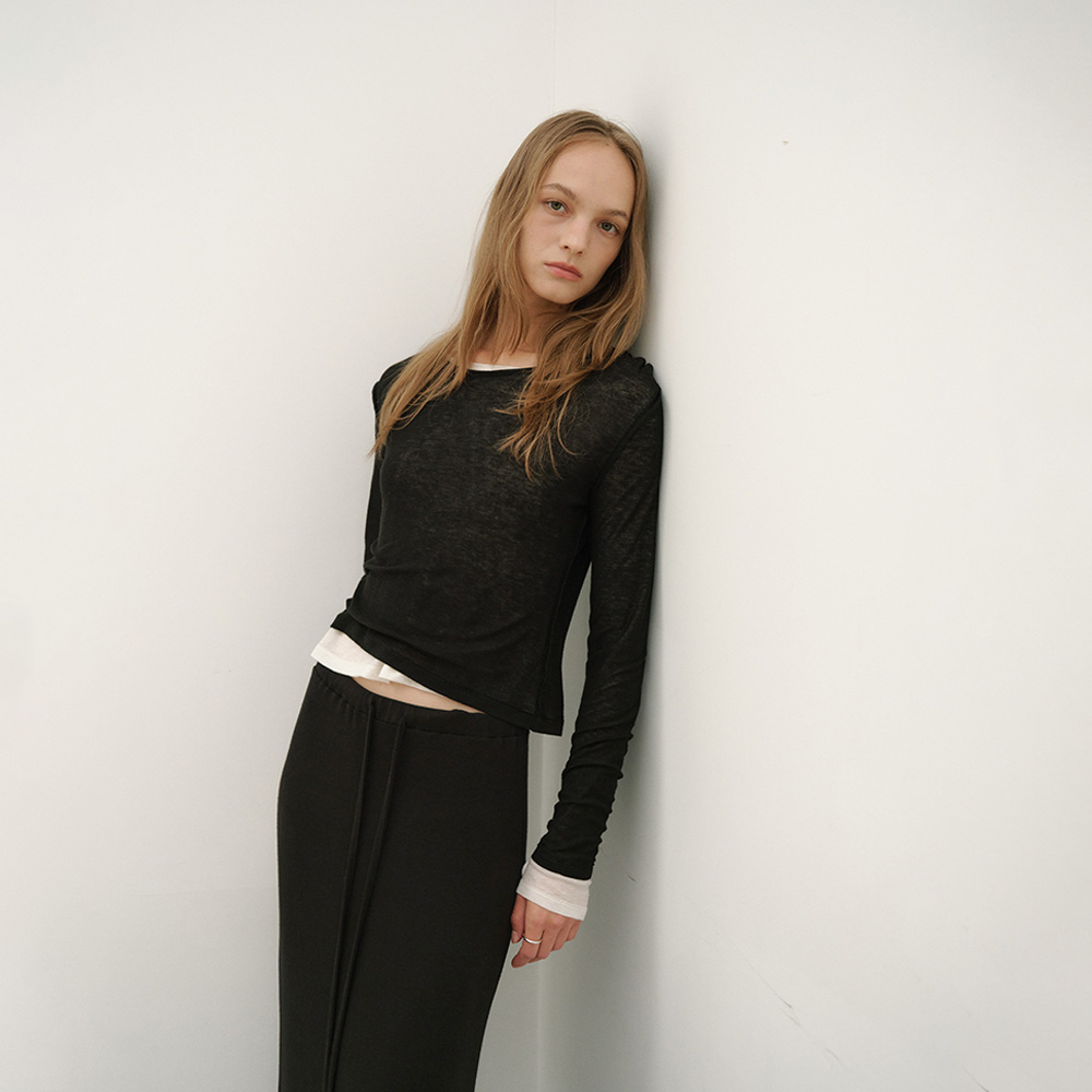 로우타이드 7th REORDER LAYERED LONG SLEEVE T-SHIRT