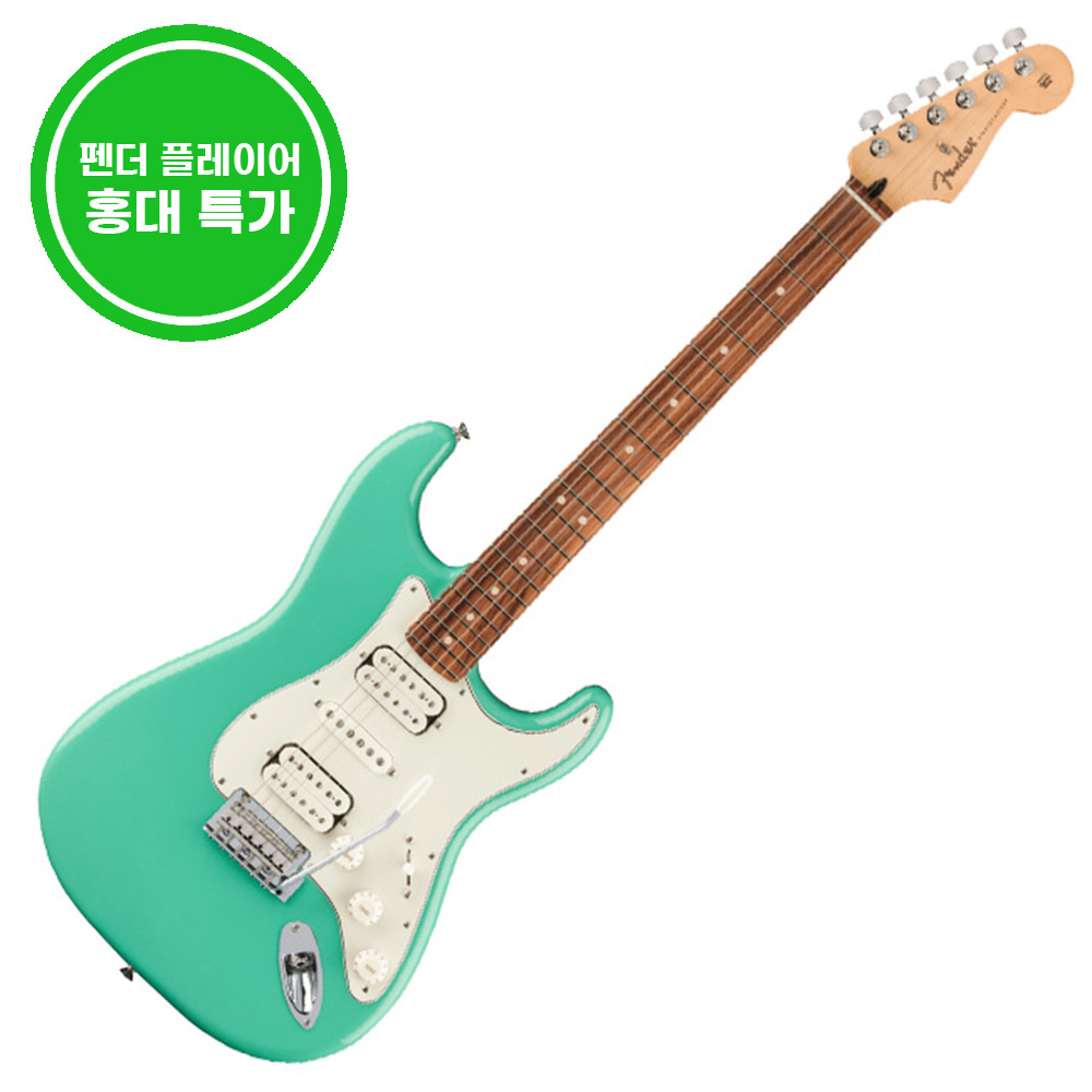 Fender 펜더 일렉기타 Fender Mexico Player Stratocaster HSH PF Sea Foam Green 014-4533-573