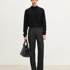 [티엔지티] Pin-stripe Wool Straight fit Pants (Grey) TNPA5F201G2 TNPA5F201G2