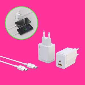 [온누리상품] 초고속 충전기 GaN PD 40W C to C 18W USB C타입 2포트 충전 PPS