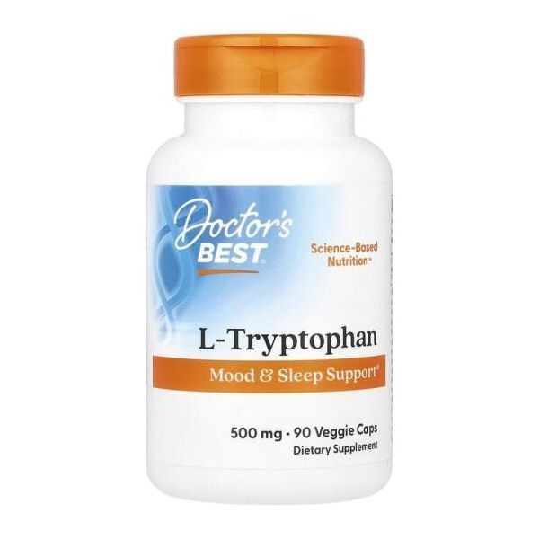 Doctors Best 닥터스베스트 L-트립토판 500mg 90캡슐 Tryptophan 닥터베스트