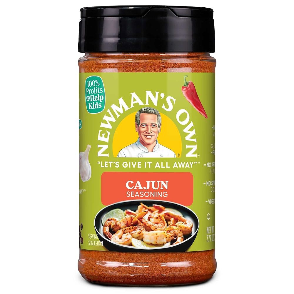 뉴먼만의 스테이크 양념; 립아이 트라이팁 돼지갈비 베이컨 치킨 햄 <b>간</b> 튀르키예 요리에 완벽한 향신료; MSG 없음 글루텐 <b>프리</b> 코셔; 8.65온스  Cajun  Pack of 1