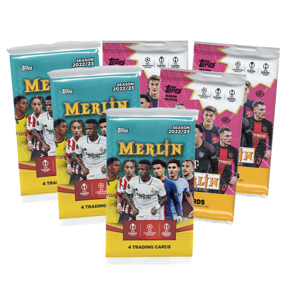 2022-23/24 Topps 메를린 크롬 UEFA Club 야말  22-23/24 6팩