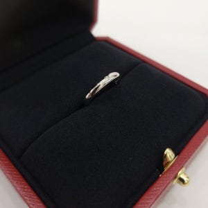 까르띠에 1895 웨딩밴드 플래티늄 다이아 1P 44 4사이즈