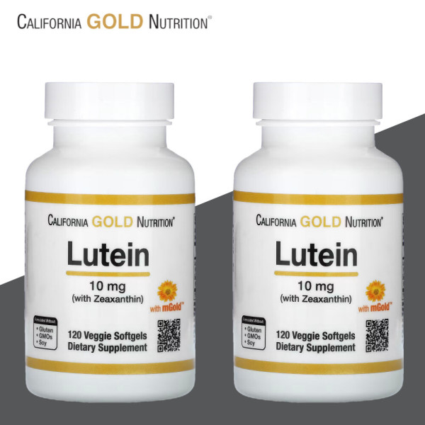 California Gold Lutein with <b>Zeaxanthin</b> 10mg 120 2개
