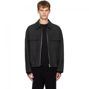 솔리드옴므 그레이 집업 재킷 204287 16411881