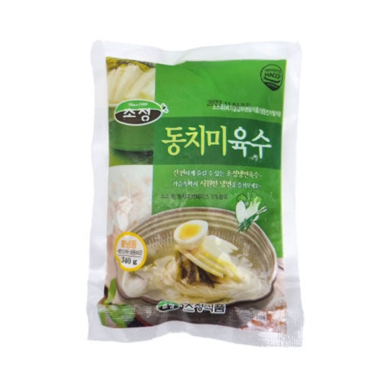 초정식품 동치미맛육수 성분 분석