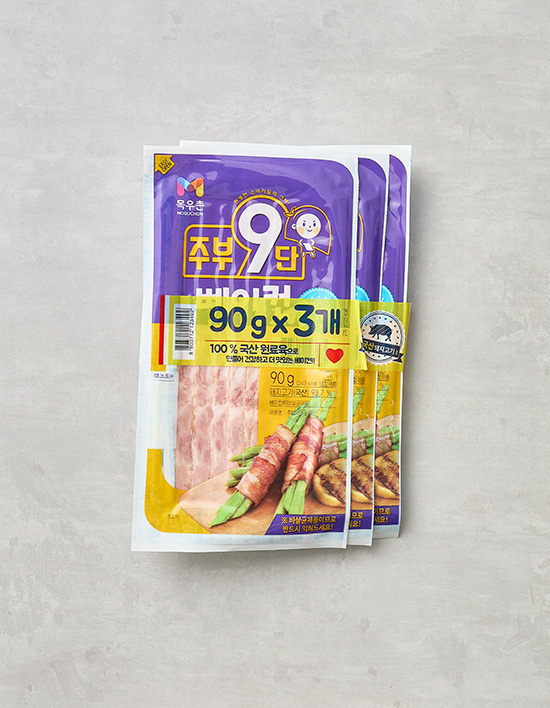 주부9단 베이컨 제품 이미지