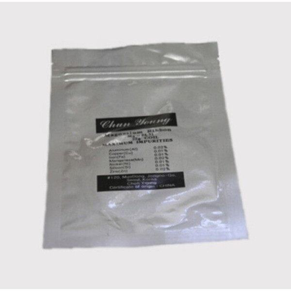 마그네슘리본(25g / 분자식 MG / 금속의 반응성 이온화 경향)