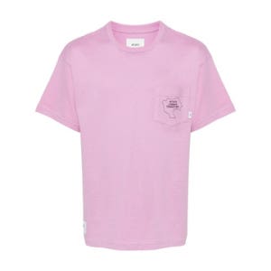 더블탭스 embroidered logo T shirt 10273972158728 TP721066874 10273972158728