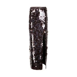 파로쉬 블랙 스팽글 펜슬 스커트 D621541NY