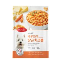 바우와우 당근&치즈볼 100g