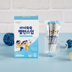 아이누리 아이쑥쑥 밸런스업 어린이 칼슘 아연 비타민D 2박스 30포