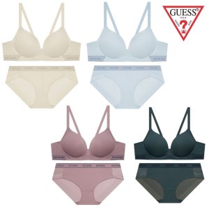 [롯데백화점] 게스 언더웨어 [선물포장] 컴포트 노와이어 브라팬티세트 4종 택1 GCWBR921BP921 LE1220193532