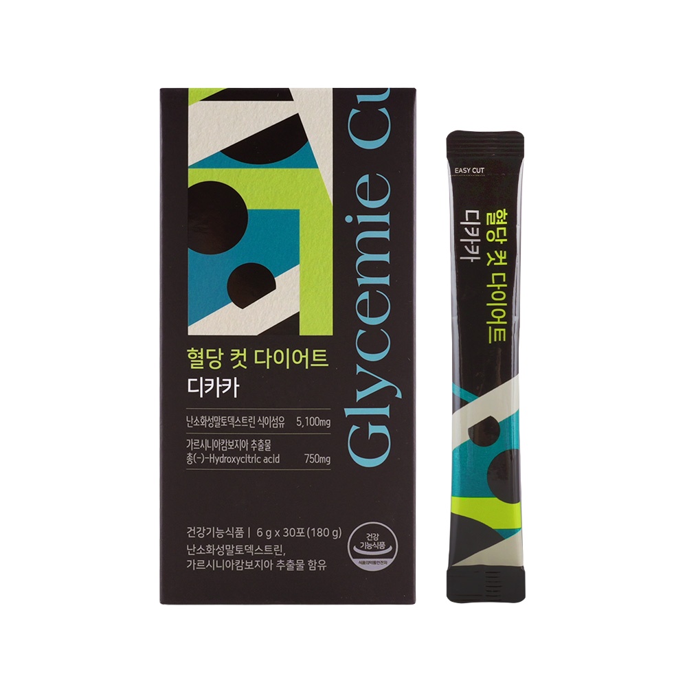 혈당컷 다이어트 커피 디카카 6g 30포 1박스 식후혈당관리 당뇨식품 체중조절 건강기능식품  1개