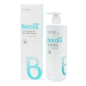 바이오쿨 스포츠젤 펌프형 500ml 아이스젤 쿨링젤 마사지크림 아이스겔 대용량