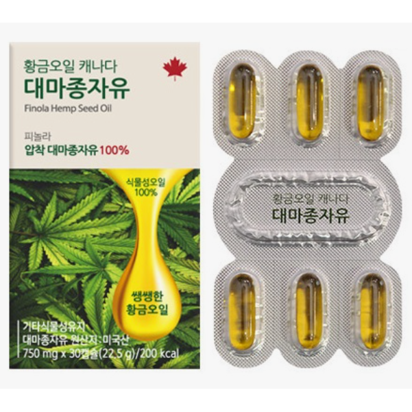 nfp <b>피놀라 대마종자유</b>  30정  1개