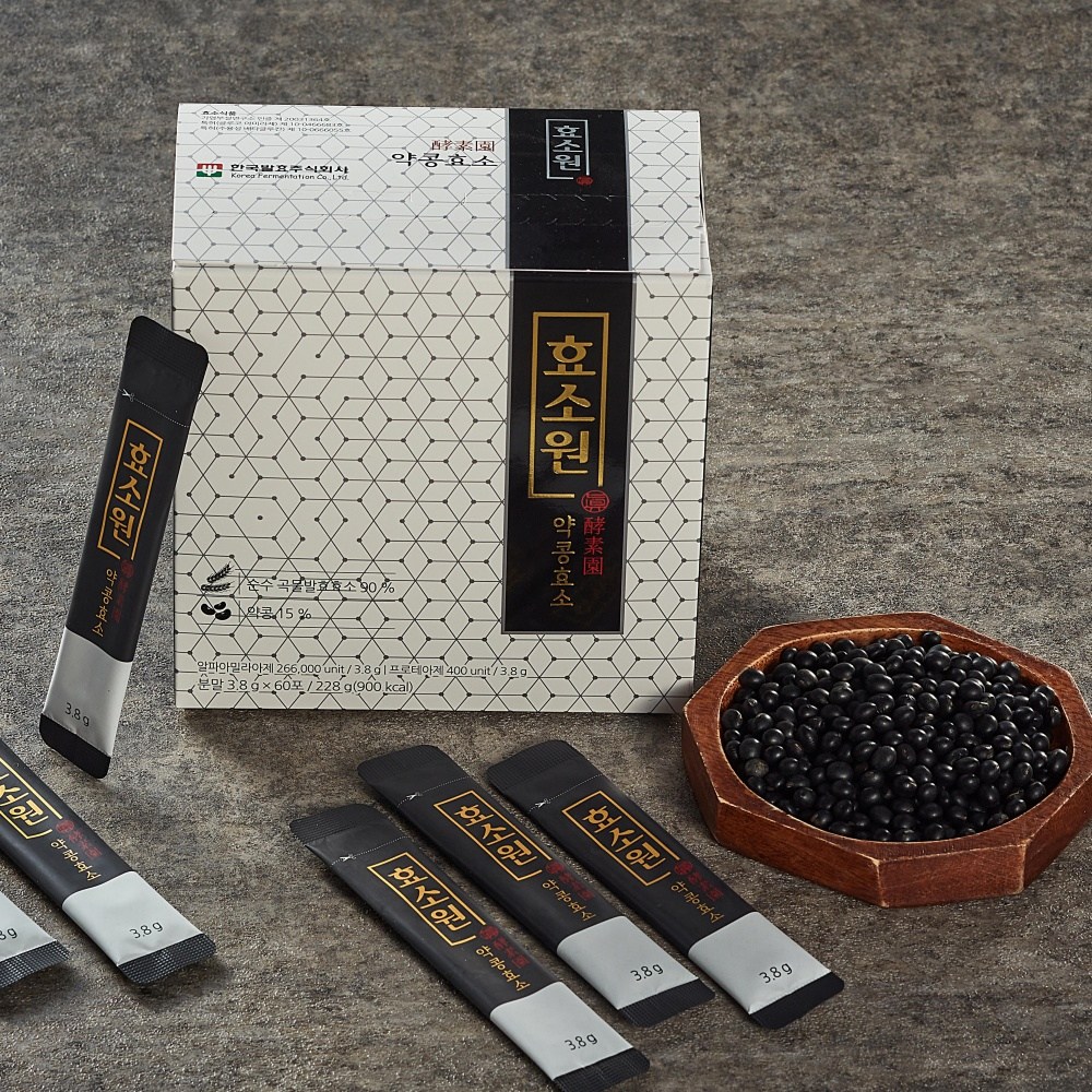 <b>효소원</b> 약콩 <b>소화</b> 효소 임산부 저분자 곡물 발효 (60포)  1개