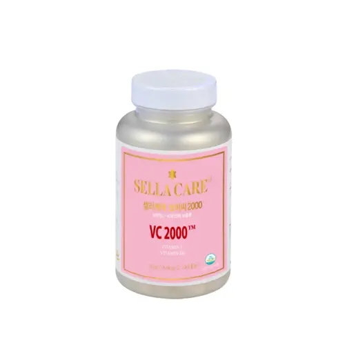 셀라케어 유대인영양제 <b>VC2000</b> <b>브이씨2000</b> 아세로라 로즈힙 비타민C B6 플라보노이드